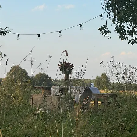 Dom W Sadzie Chalet Kostomloty